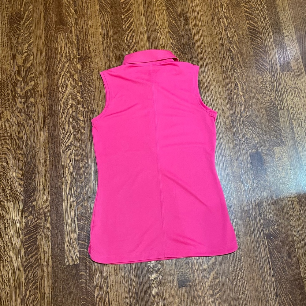 Nike Women's Golf Dri-Fit Victory Sleeveless Polo - Picture 2 of 6